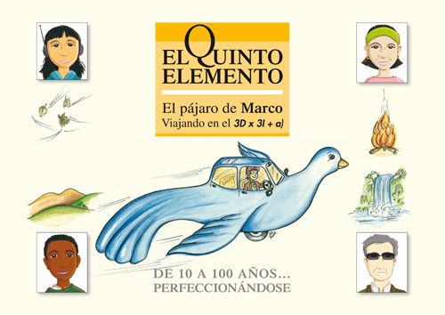 Portada El Quinto Elemento - El pájaro de Marco viajando en el 3D x 3I + a)